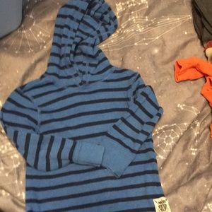6/$20 Baby Gap Light Hooded Shirt Size 3